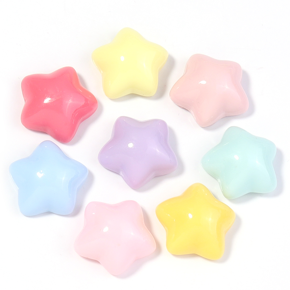 50pcs/lot 16mm Colorful Star R – Craft Embellishment Bewertung und Preis