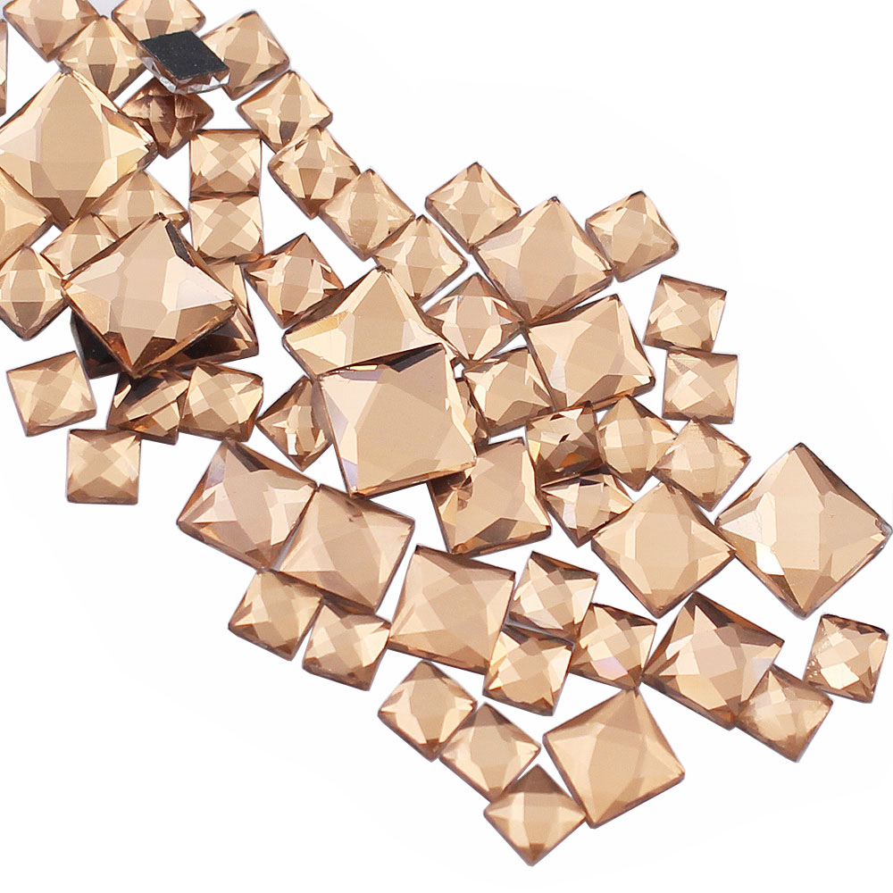 5mm 8mm 10mm Rhinestones Squar – Hotfix Rhinestone Sheet Bewertung und Preis