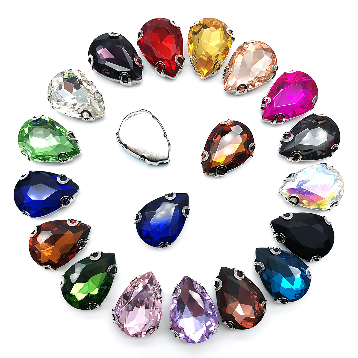Water Drop Crystal Glass Rhine – Sew On Rhinestone Bewertung und Preis