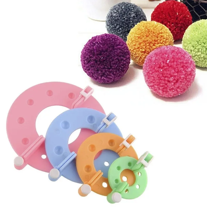 8PCS 4Sizes Fluff Ball Weaver  – Pom Pom Maker Tool Bewertung und Preis