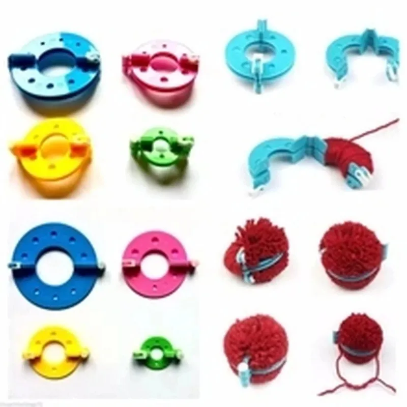 8PCS 4Sizes Fluff Ball Weaver  – Pom Pom Maker Tool Bewertung und Preis