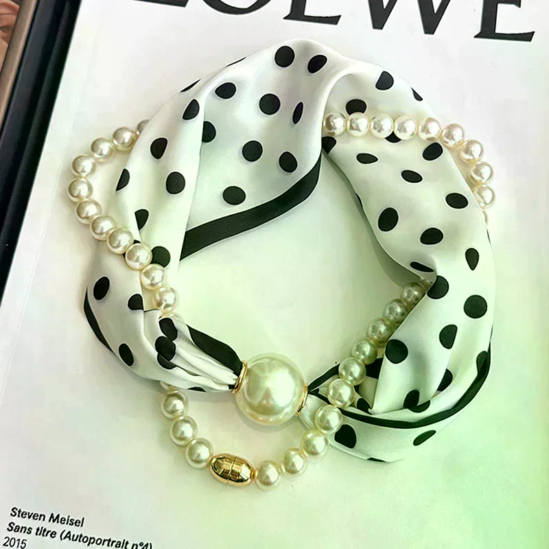 Magnetic Narrow Elegant Satins – Pearl Trim Chain Bewertung und Preis