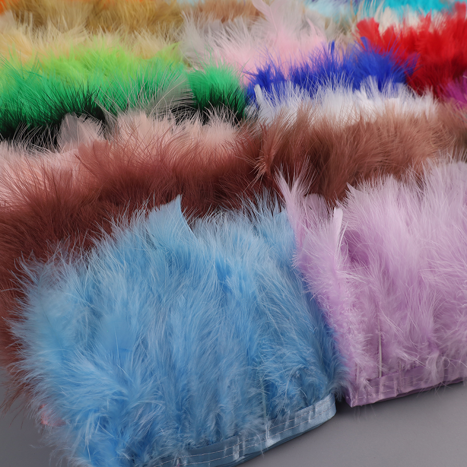 10-15cm Turkey Feathers Trim F – Feather Trim Marabou Bewertung und Preis