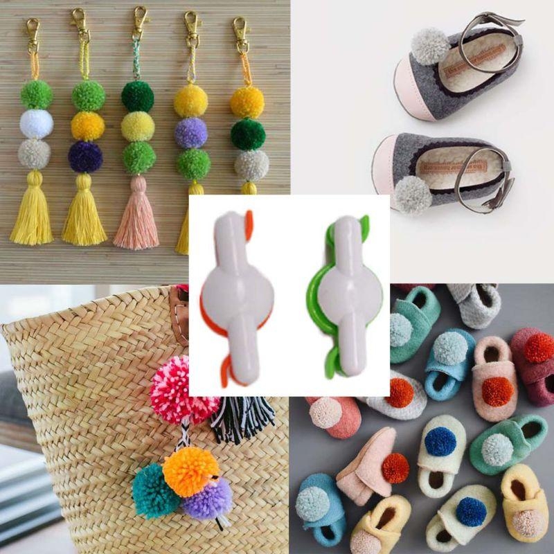 D8KF 2pcs Pom-Pom Maker for Fl – Pom Pom Maker Tool Bewertung und Preis