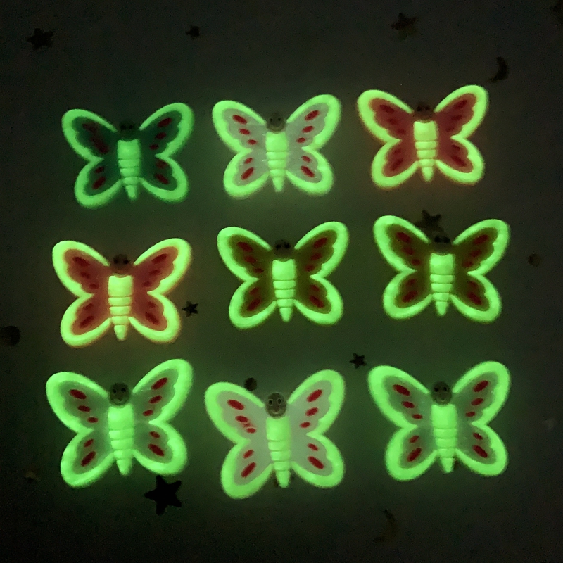 10pcs Cute Large butterfly PVC – Embellishment Glue Craft Bewertung und Preis