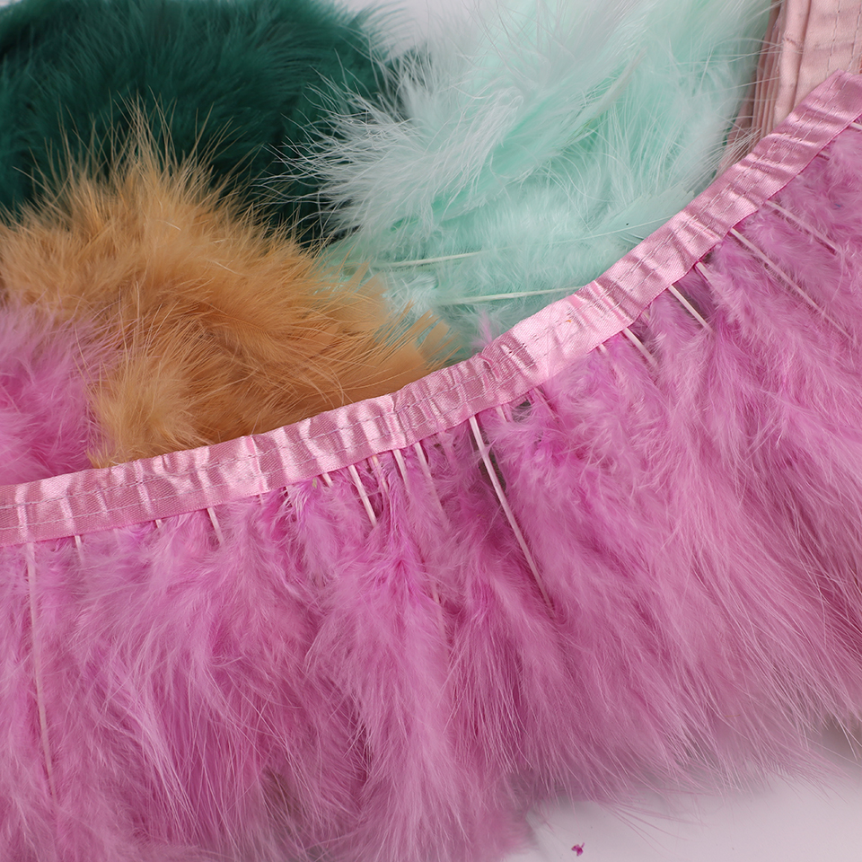 10 Meters Natural Turkey Marab – Feather Trim Marabou Bewertung und Preis