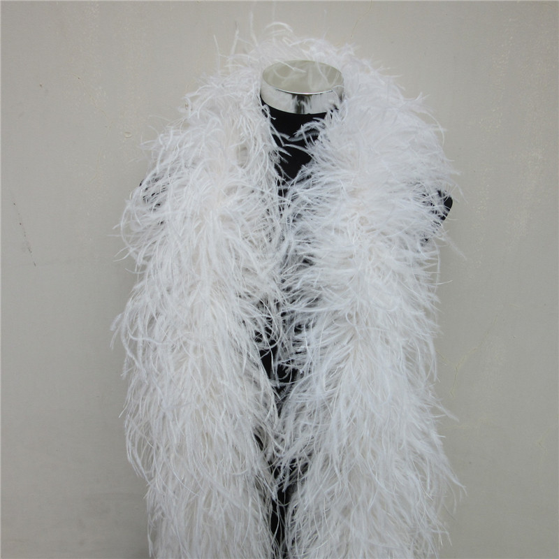 2 Meters 6 Layer White Natural – Feather Trim Marabou Bewertung und Preis