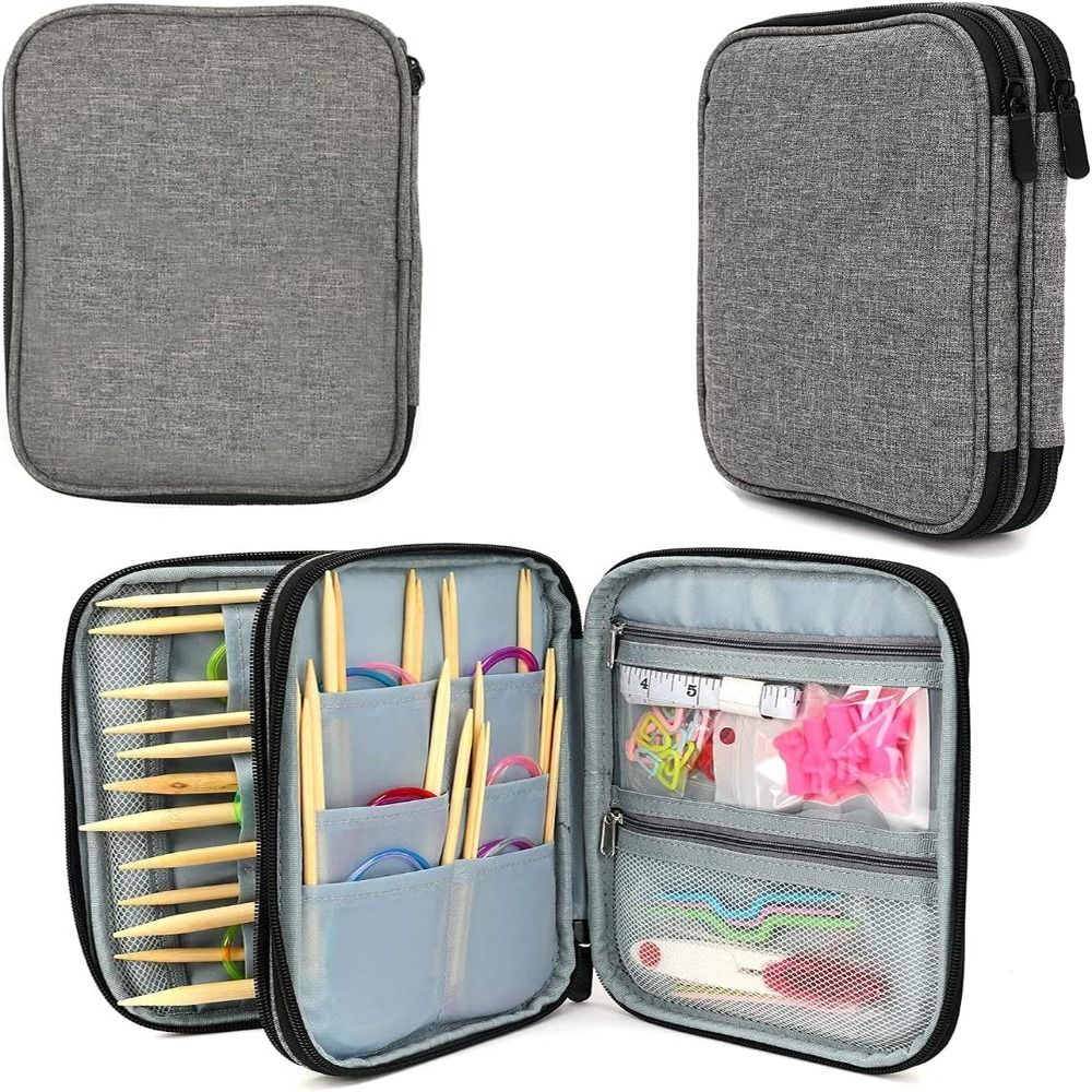 Knitting Needle Case, Portable – Craft Embellishment Storage Bewertung und Preis