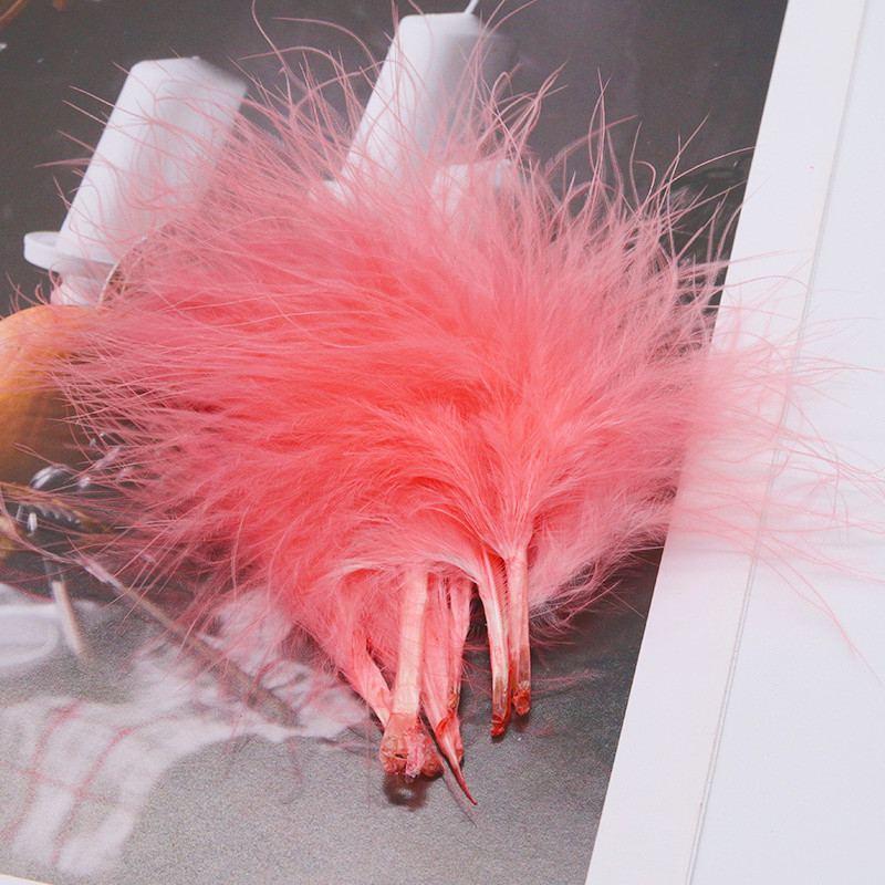 8-12cm Colored Plumas Natural  – Feather Trim Marabou Bewertung und Preis