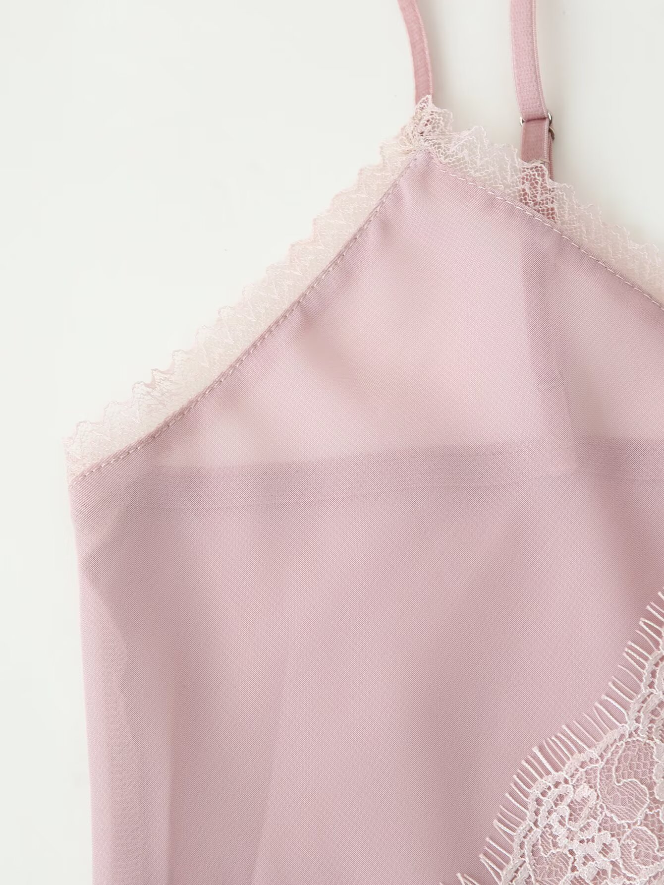 Tidalyf 2025 Women Pink Cami T – Elastic Lace Trim Bewertung und Preis