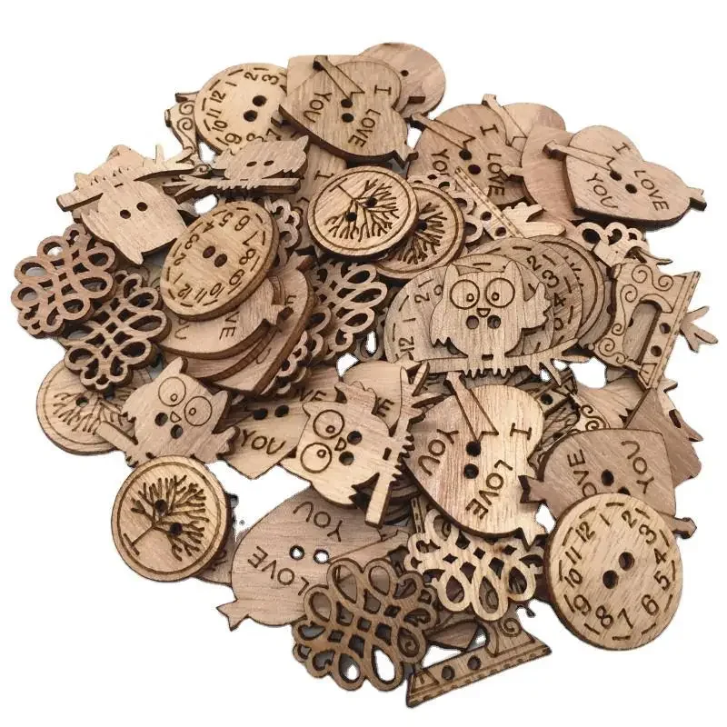 50pcs Wooden Craft Embellishme – Christmas Craft Embellishment Bewertung und Preis