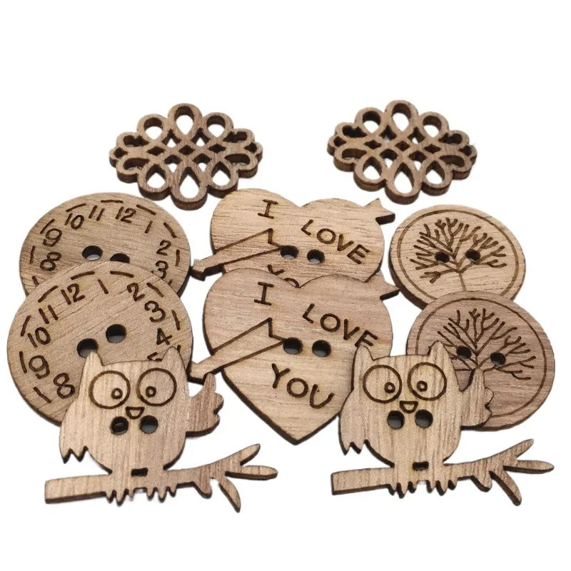 50pcs Wooden Craft Embellishme – Christmas Craft Embellishment Bewertung und Preis
