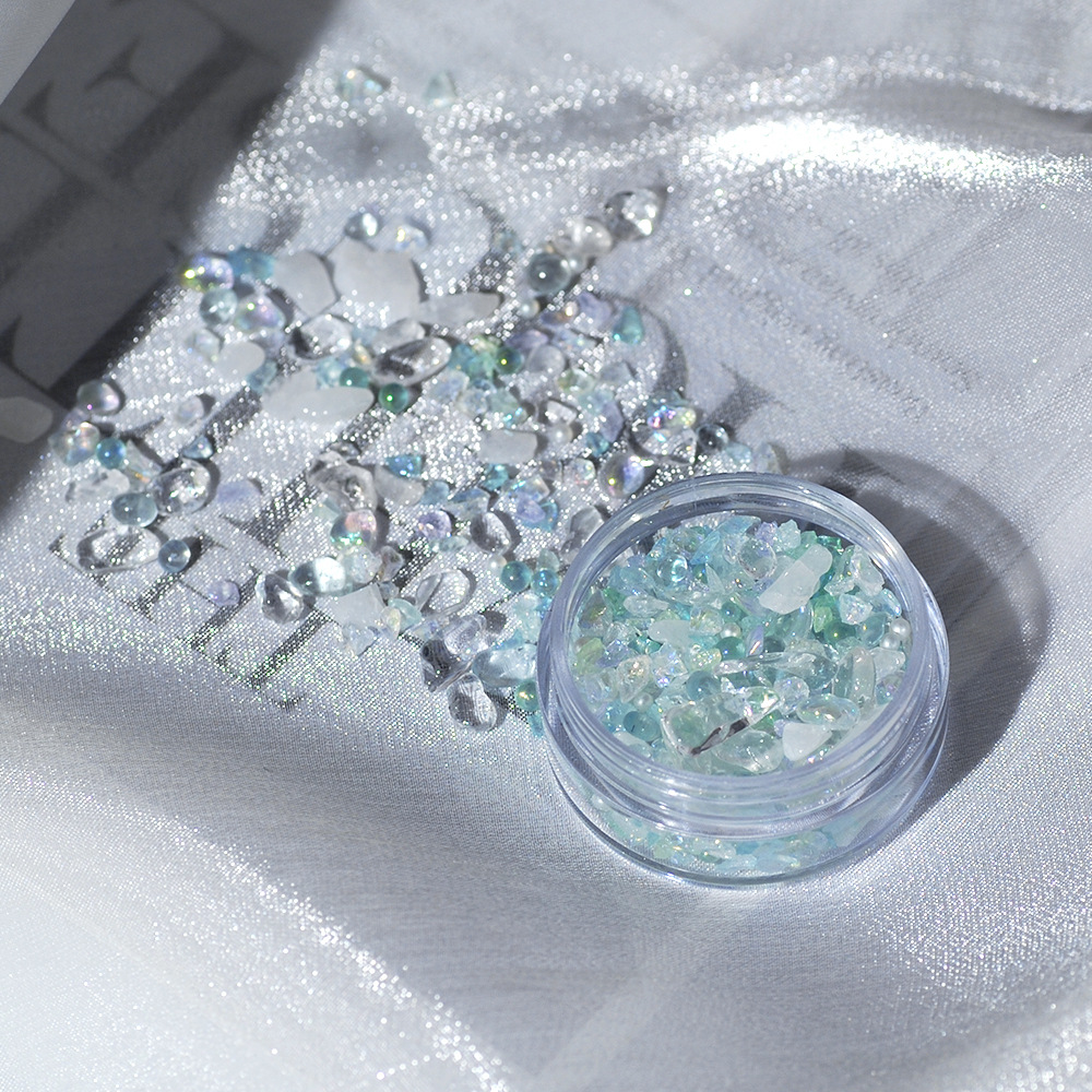 DIY Seashell Resin Gems Irregu – Embellishment Glue Craft Bewertung und Preis