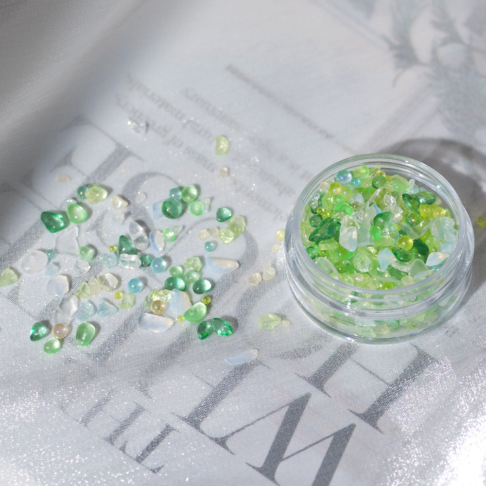 DIY Seashell Resin Gems Irregu – Embellishment Glue Craft Bewertung und Preis