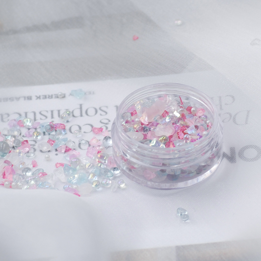 DIY Seashell Resin Gems Irregu – Embellishment Glue Craft Bewertung und Preis