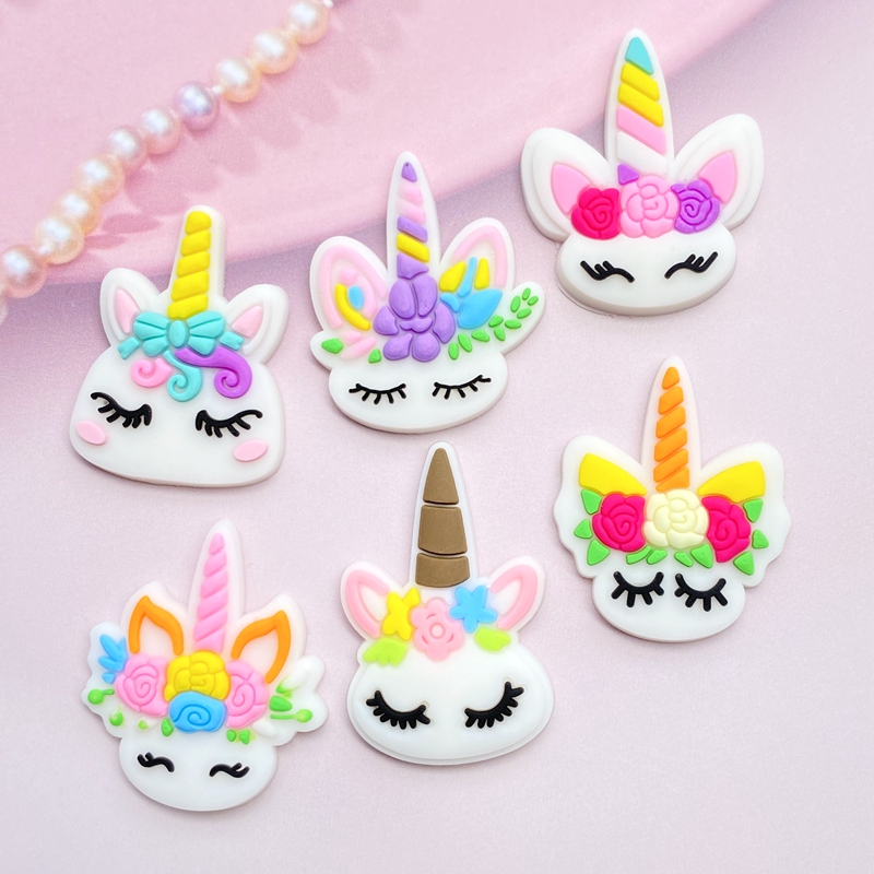 12pcs Cute Mini Unicorn head P – Embellishment Glue Craft Bewertung und Preis