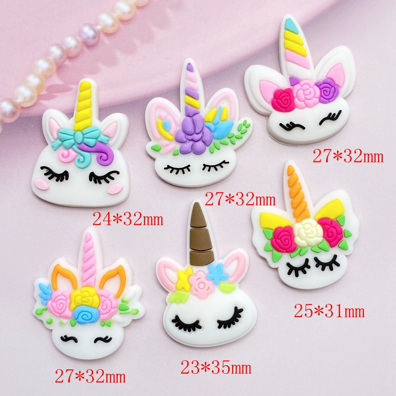 12pcs Cute Mini Unicorn head P – Embellishment Glue Craft Bewertung und Preis