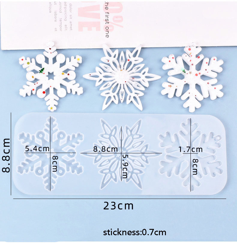 Christmas Hollow Snowflake Orn – Christmas Craft Embellishment Bewertung und Preis