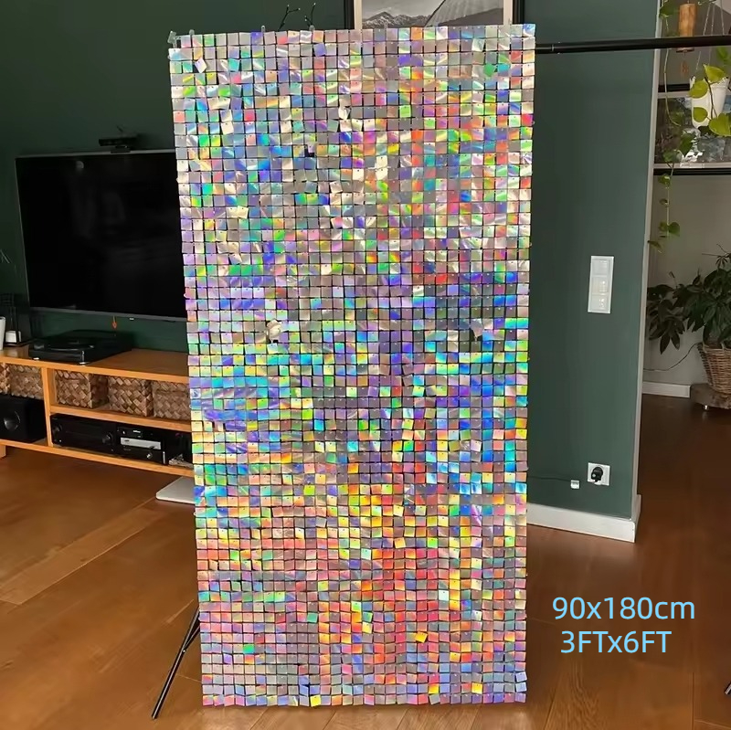 90x180cm Shimmer Wall Backdrop – Sequin Fabric Panel Bewertung und Preis